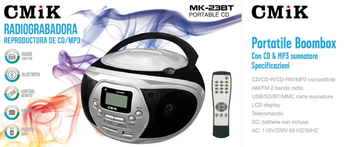 CD/MP3-плеер с повтором и поддержкой USB-накопителя