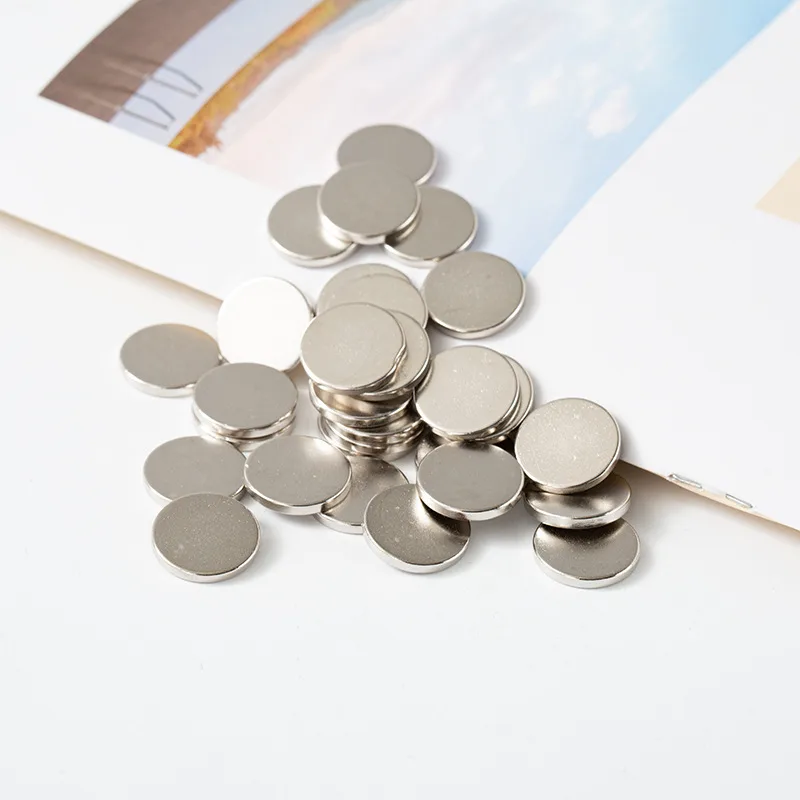 Неодимовый круглый магнит диаметром 15 мм и толщиной 1.5/2/3 мм