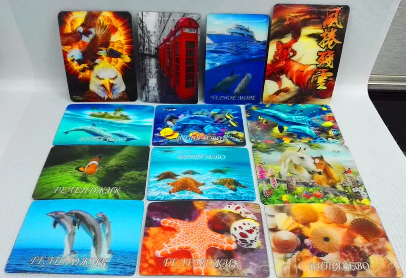 Металлическая 3D-закладка из ПЭТ-пластика