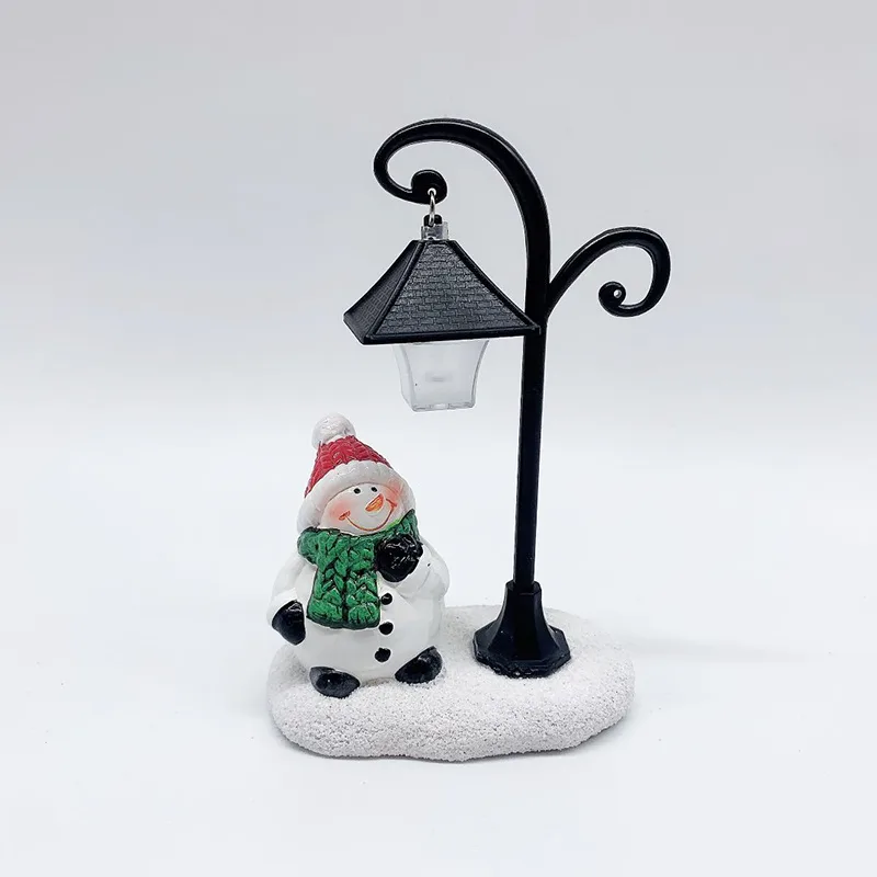 Новогодний керамический сувенир с LED-подсветкой, украшение