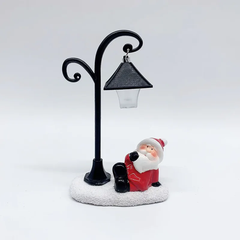 Новогодний керамический сувенир с LED-подсветкой, украшение