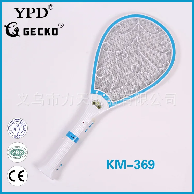 Электрическая мухобойка со съёмной LED-подсветкой и функцией фонаря