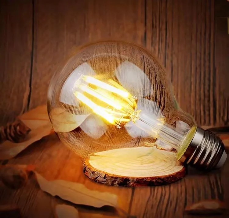 LED-лампа нитевая G80 для декоративной подсветки помещений и улицы