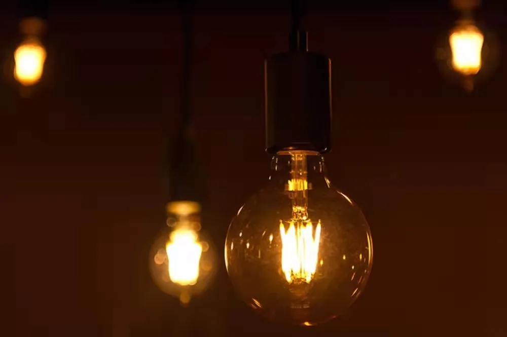 LED-лампа G125 с нитью накала, 4/6/8 Вт, для декора и улицы