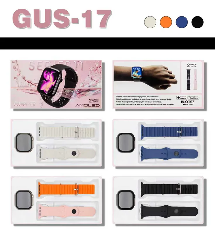 Умные часы GUS с Bluetooth-звонками и наушниками, 7 в 1, спортивные