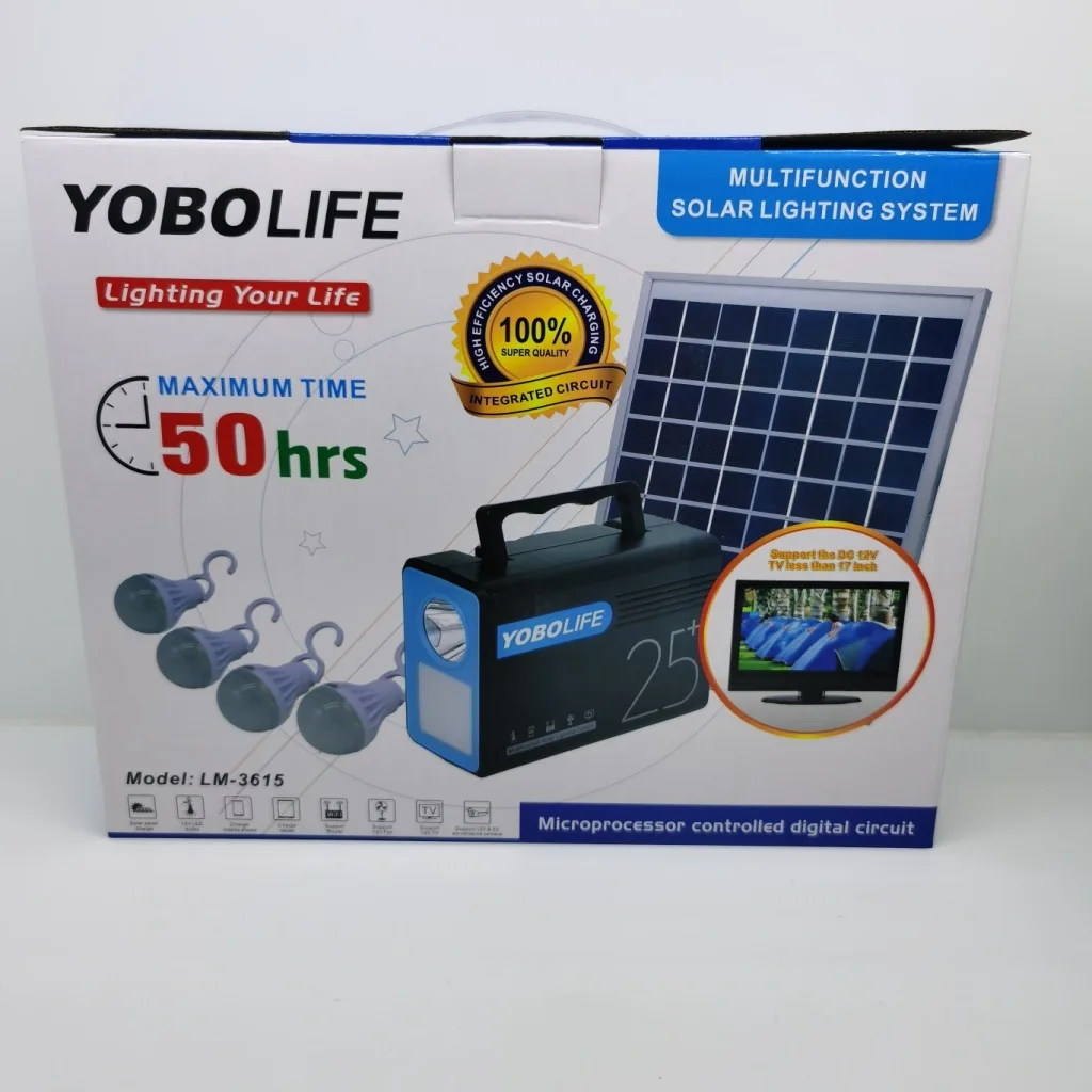 Солнечный фонарь YOBOLIFE 12 В постоянного тока