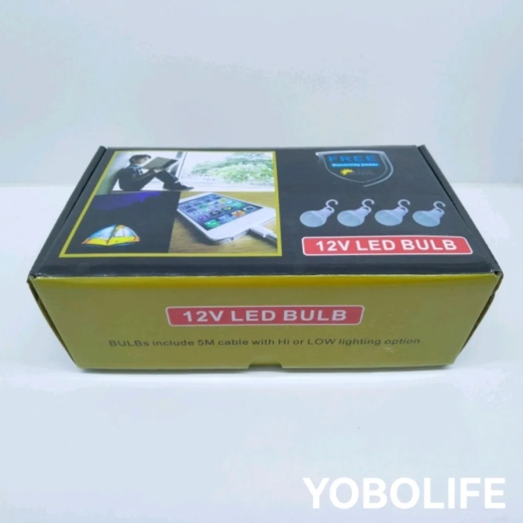 Солнечный фонарь YOBOLIFE 12 В постоянного тока
