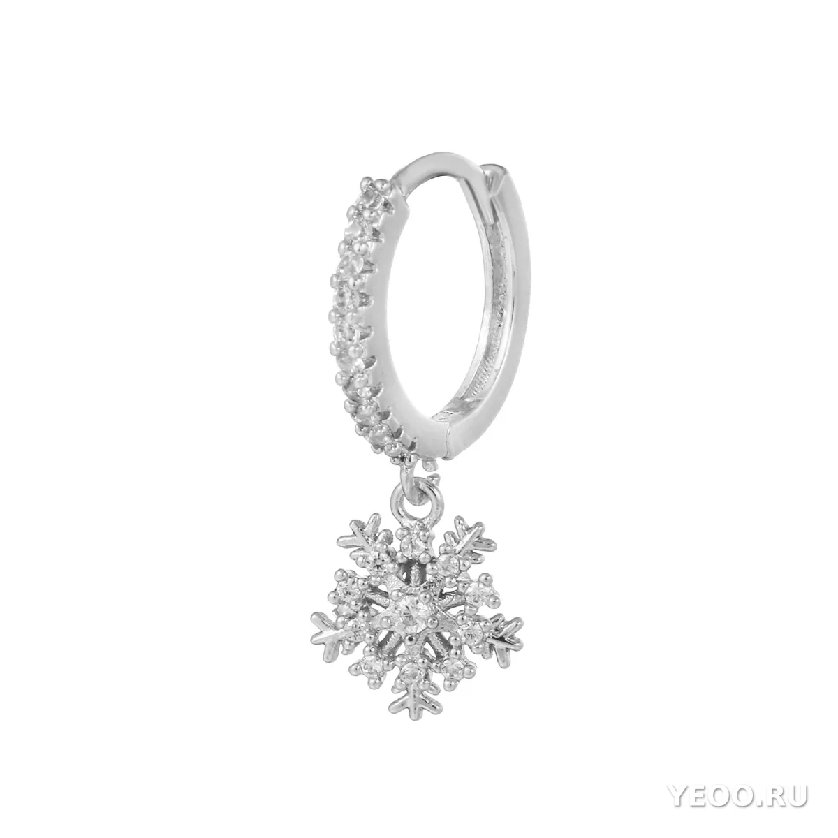 Серьги-зажимы с бантиком, женские