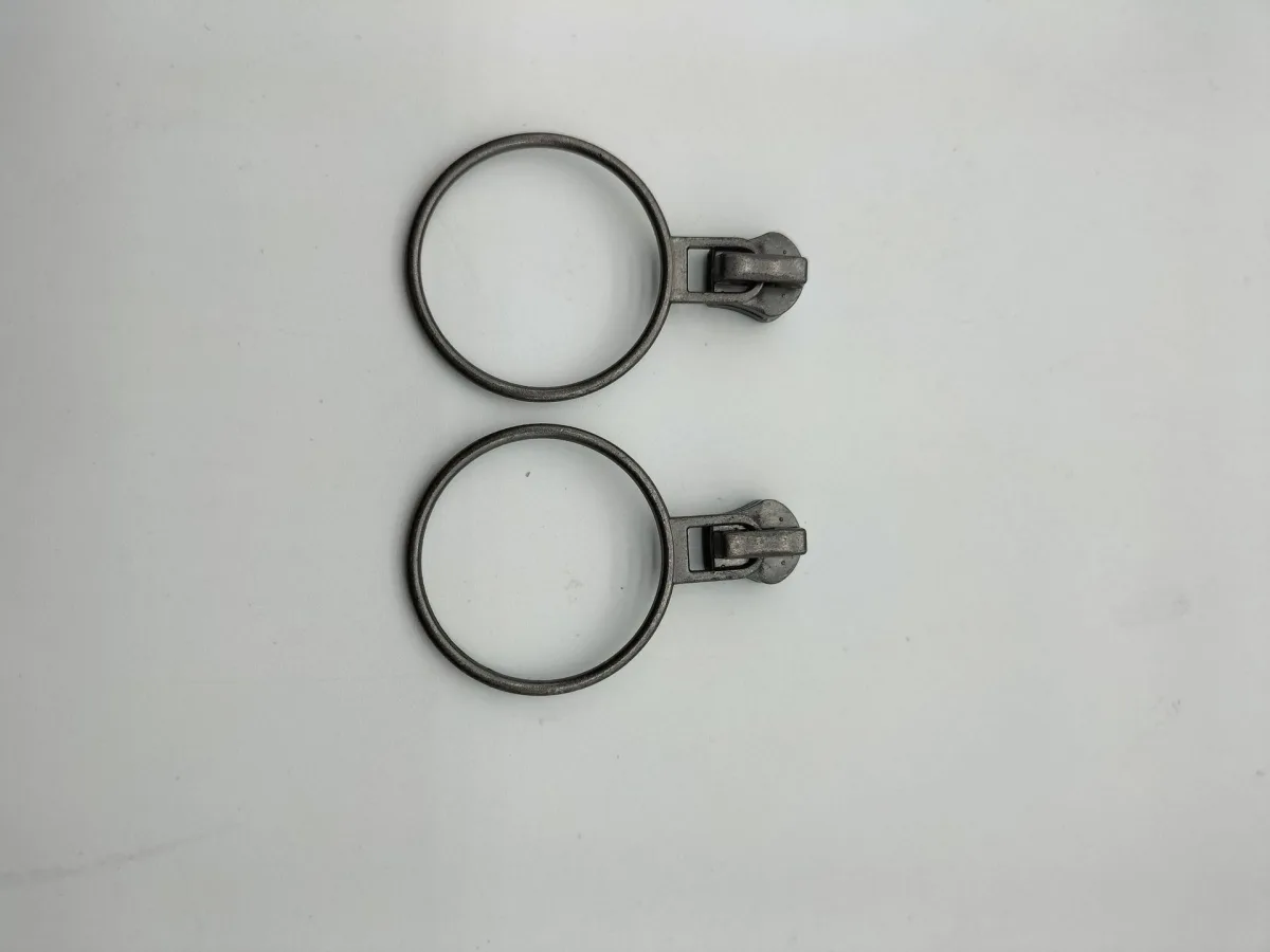 Бегунок для молнии 5#, цинковый сплав, прямой, для рюкзаков и чехлов