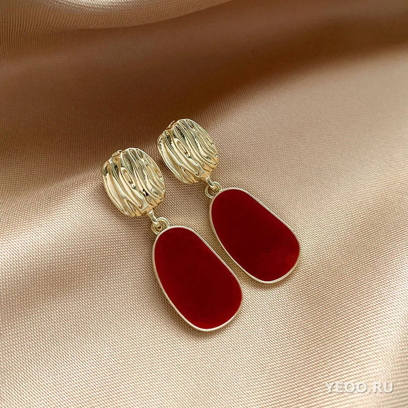 Серьги-гвоздики и подвески из серебра 925 пробы, женские, в гонконгском стиле