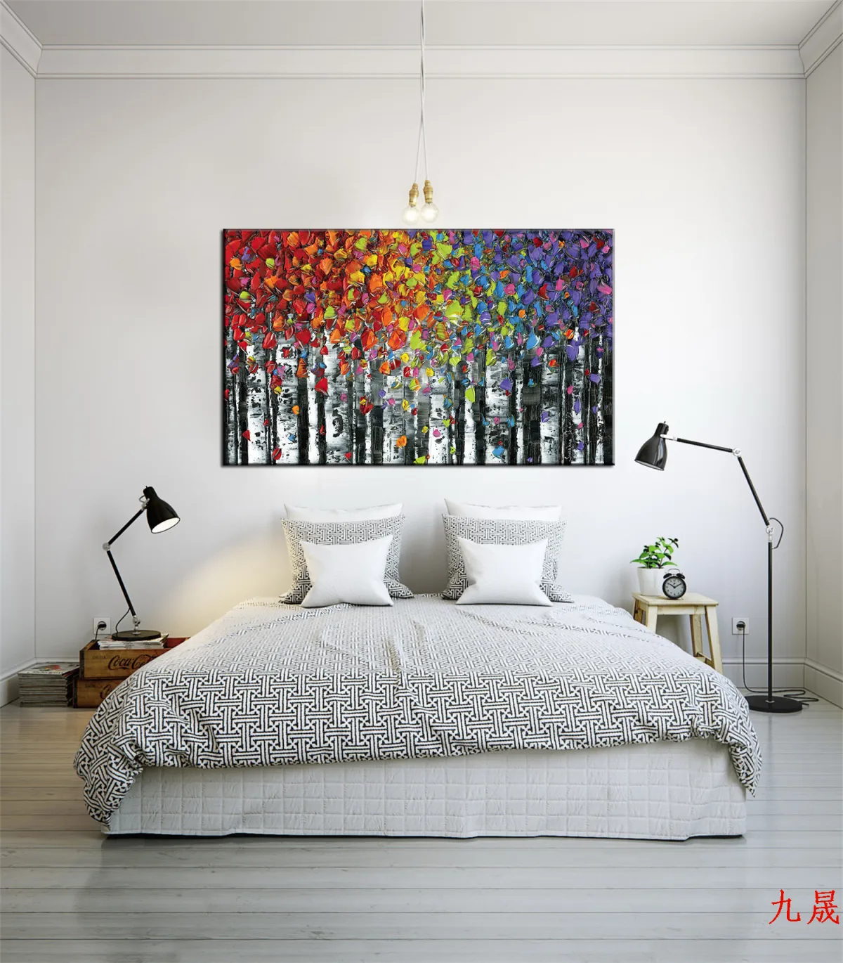 Декоративная картина в стиле минимализм, 60×120 см или 70×140 см