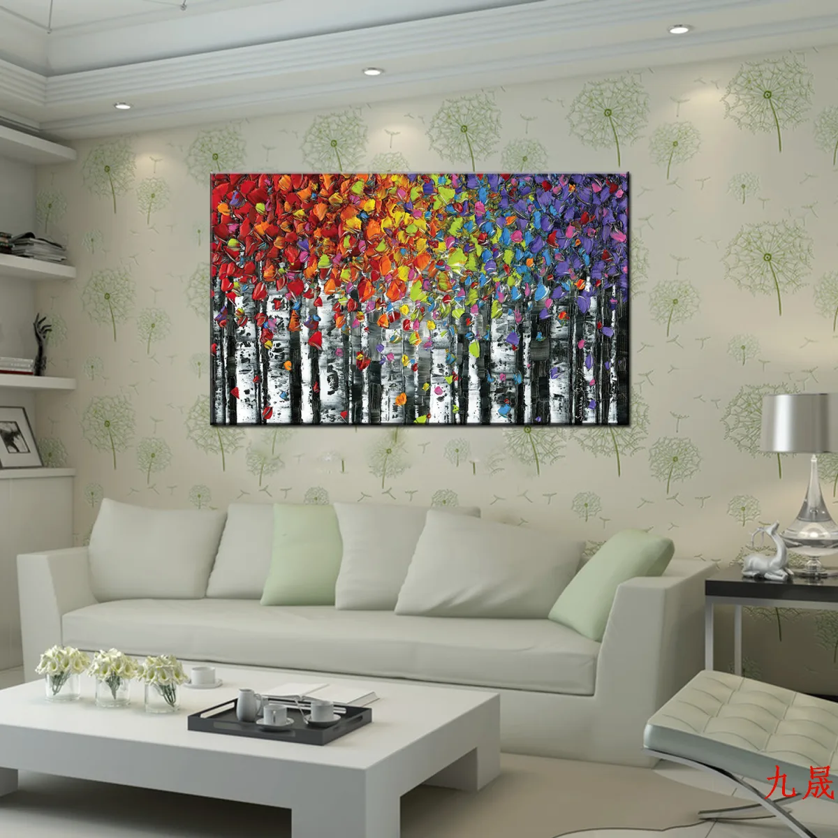 Декоративная картина в стиле минимализм, 60×120 см или 70×140 см