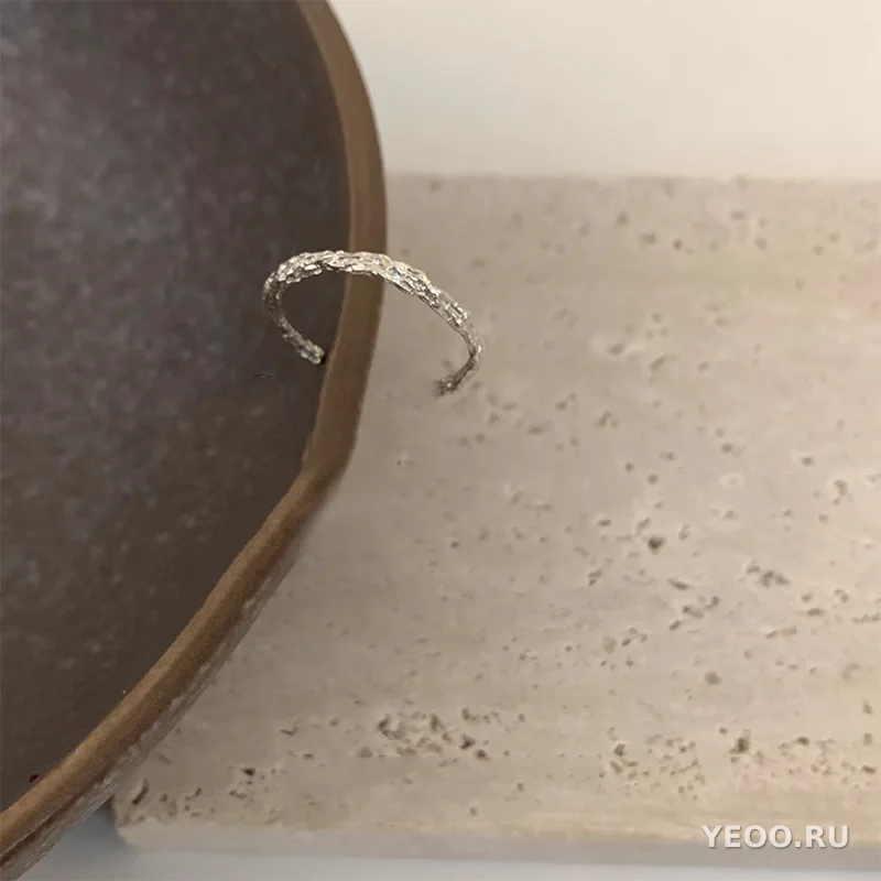 Кольцо с жемчужиной и улыбающимся смайлом, гладкая шинка, женское, не тускнеет
