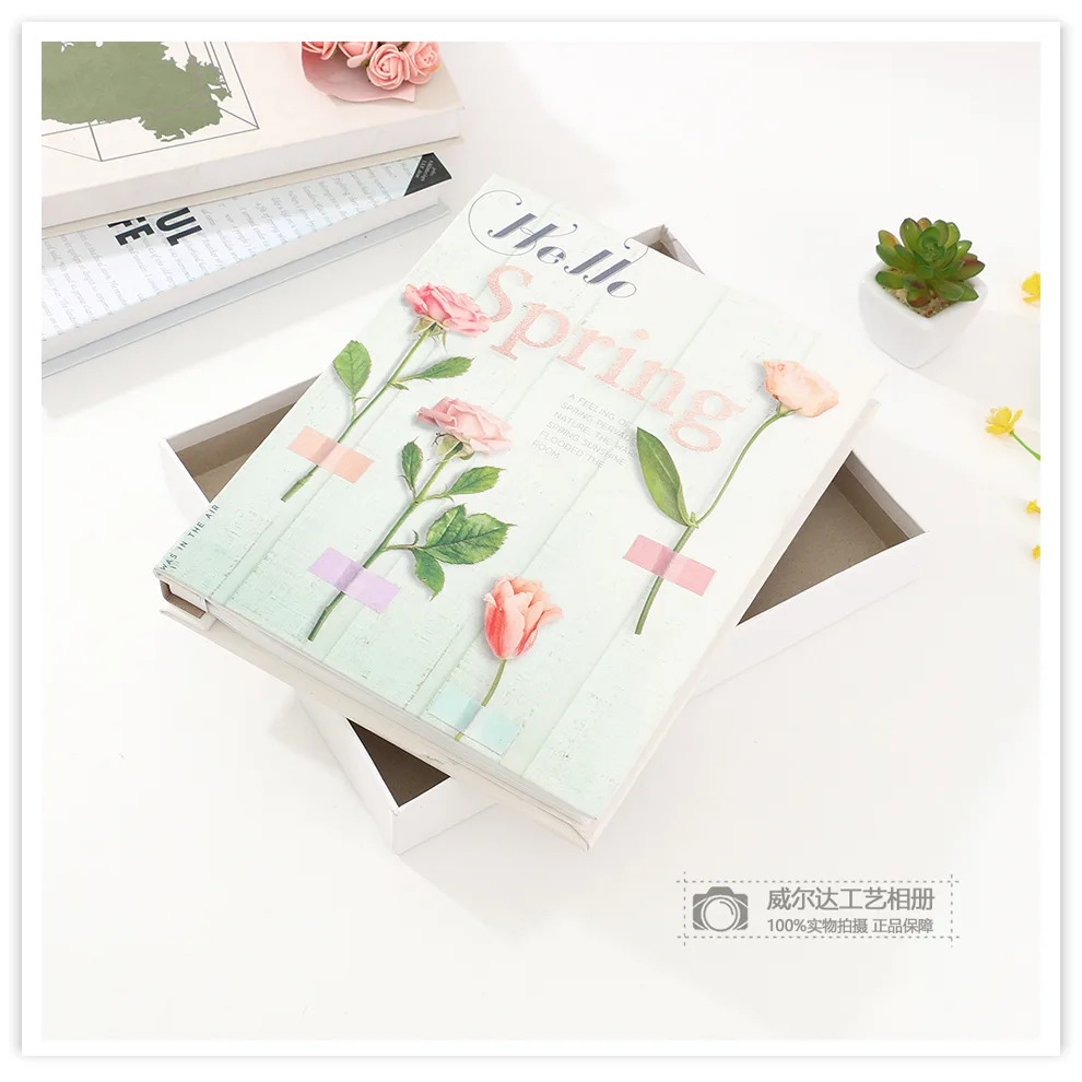 Фотоальбом для семьи и детей, большой объём, с отделениями