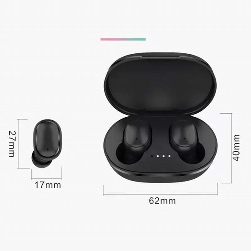 Беспроводные TWS-наушники A6S, Bluetooth 5.2, мятные цвета