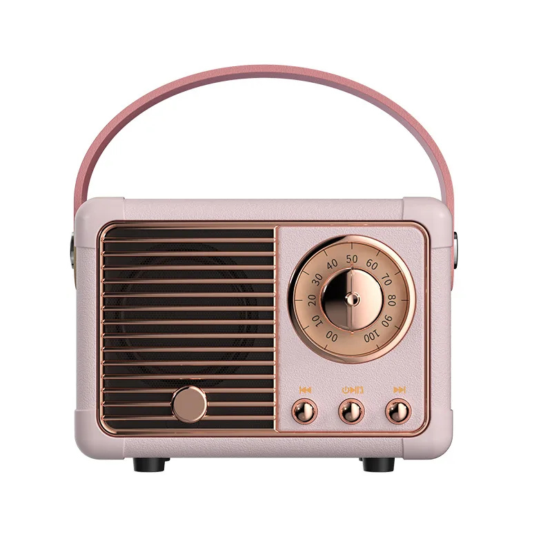 Ретро-колонка HM11 с Bluetooth, USB, TF-картой и FM-радио, мини