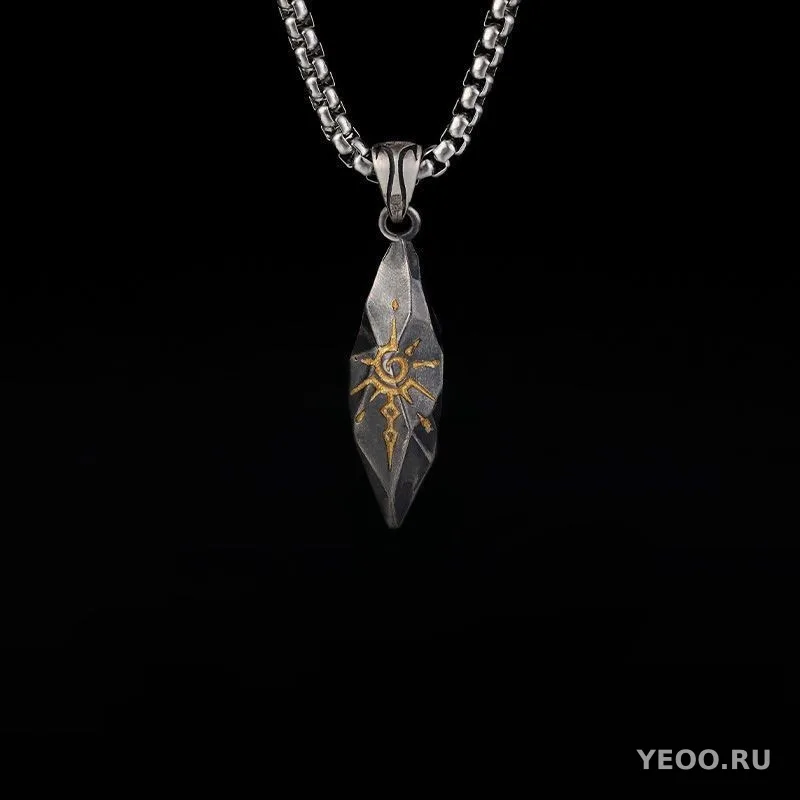 Ожерелье-свитерная цепочка из титановой стали, мужское и женское, 50–60 см