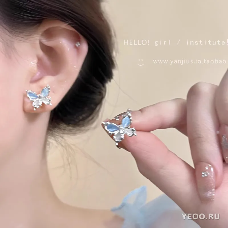 Сережки-гвоздики с жемчугом 925 пробы, сердечки/бант/геометрия, гальваническое покрытие