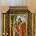 Религиозная декоративная картина, художественное панно с фигурами