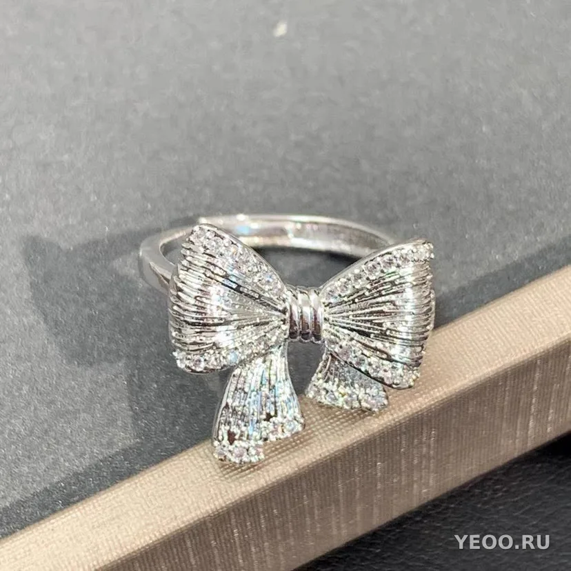 Серебряное кольцо 925 пробы, простой дизайн, без покрытия