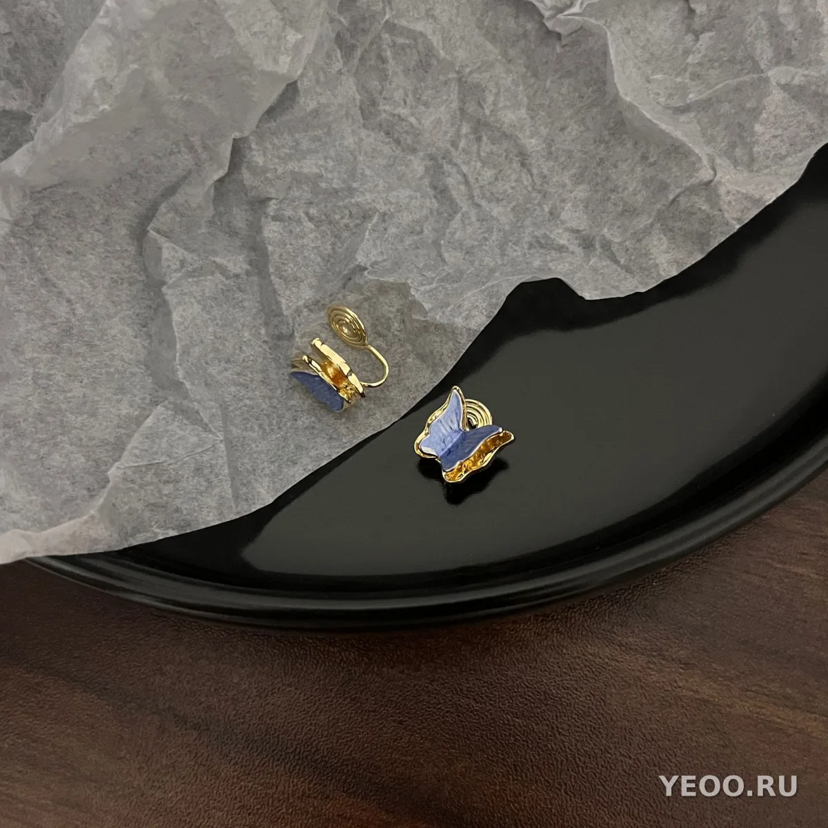 Серьги-клипсы без прокола с жемчугом, французский стиль, для женщин