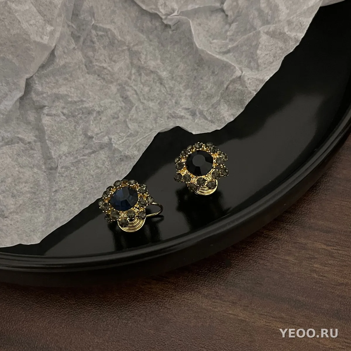 Серьги-клипсы без прокола с жемчугом, французский стиль, для женщин