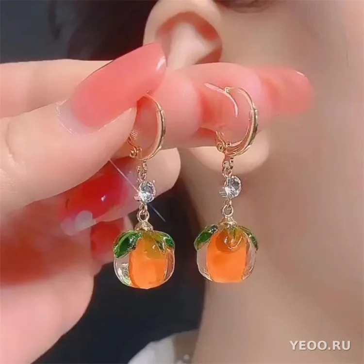 Серьги-гвоздики и подвески из серебра 925 пробы с кристаллами, длинные с кисточками, универсальные
