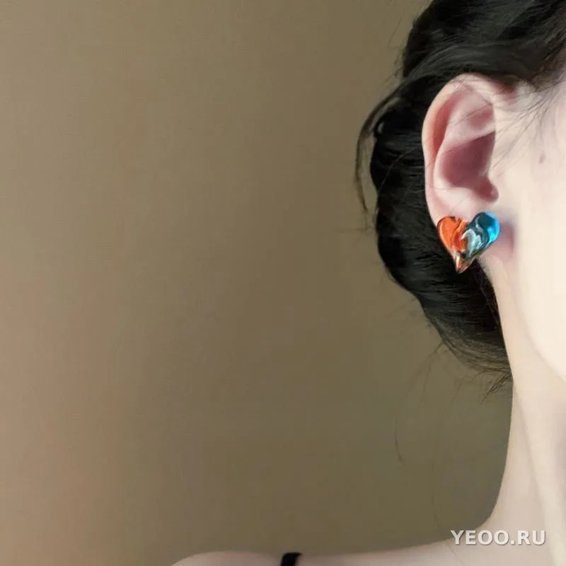Длинные серьги-кисточки с фианитами, легкий люкс