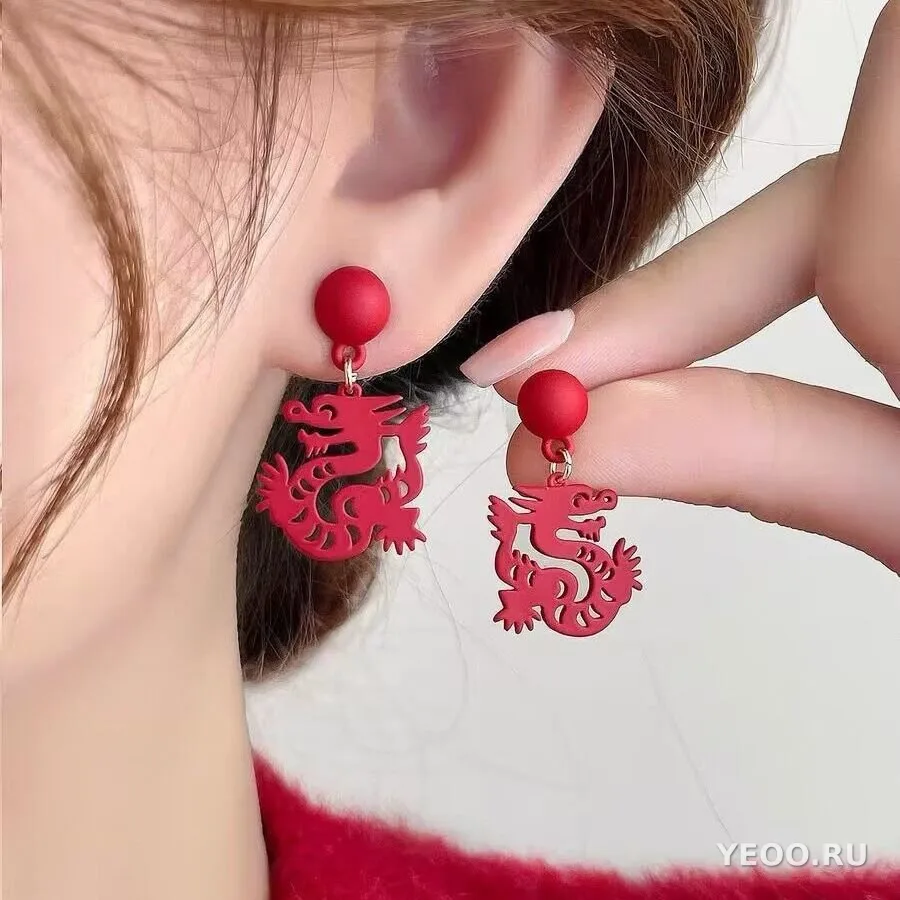 Длинные серьги-кисточки с фианитами, легкий люкс