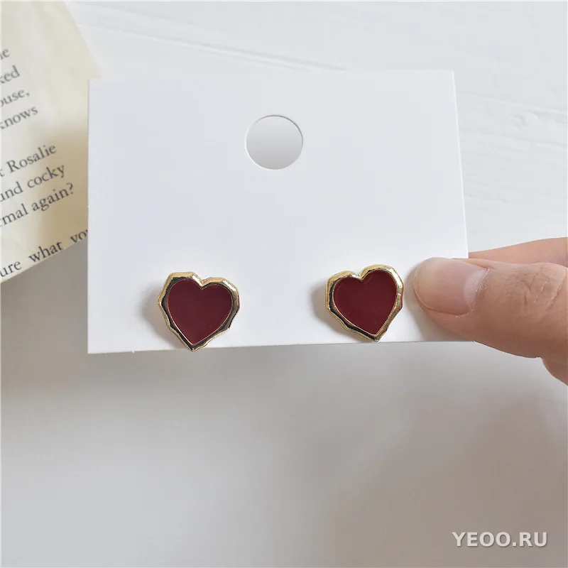 Жемчужные серьги-гвоздики в корейском стиле, современный дизайн, универсальные