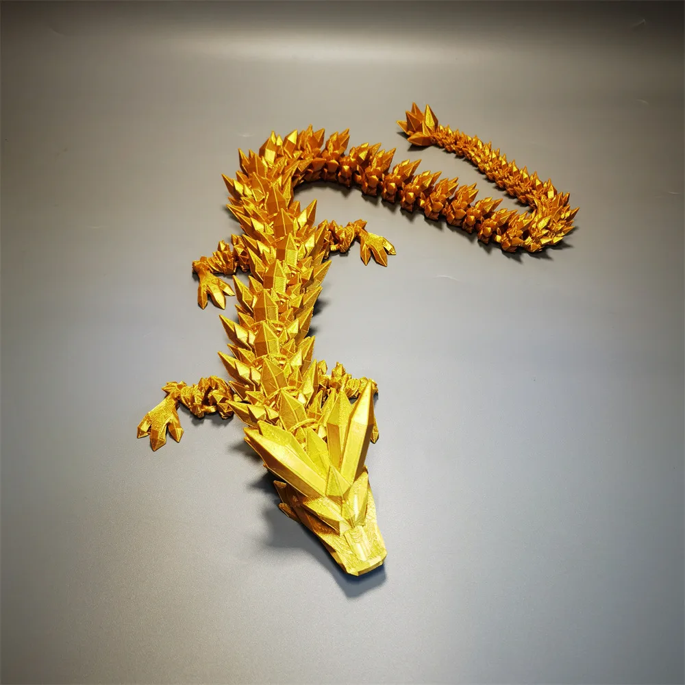 3D-печать: фигурка дракона из PLA-пластика, декоративное яйцо