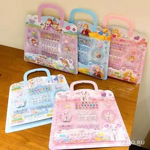 Детские сережки-зажимы с персонажами Sanrio для девочек