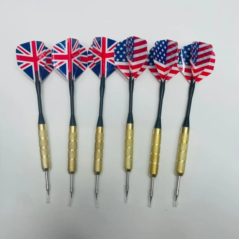 Мишень для дартса 18 дюймов толщиной 2 см с 6 дротиками в упаковке