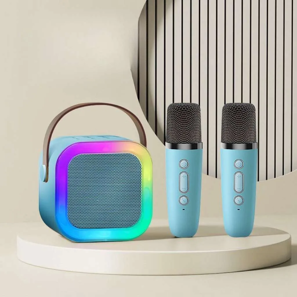 Портативная Bluetooth-колонка с микрофоном и LED-подсветкой