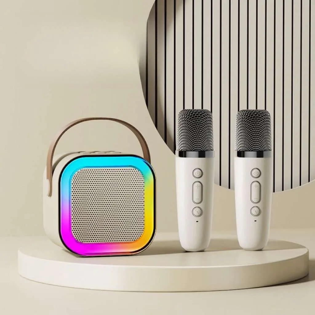 Портативная Bluetooth-колонка с микрофоном и LED-подсветкой