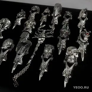 Кольцо мужское металлическое в стиле ретро, геометрический узор-тотем, модное