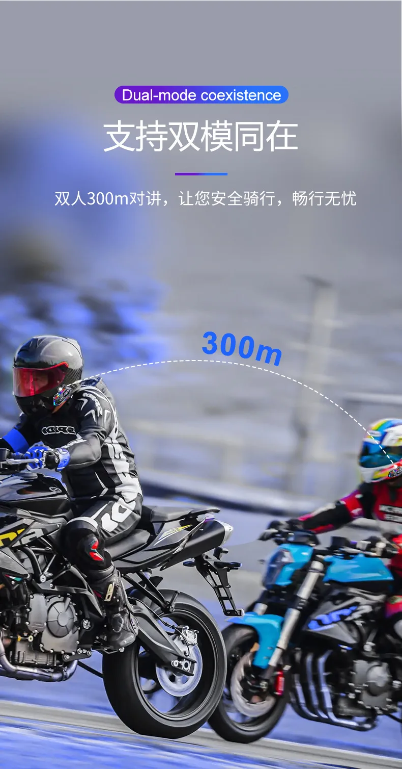 Мотоциклетная гарнитура Bluetooth для шлема Y20MAX
