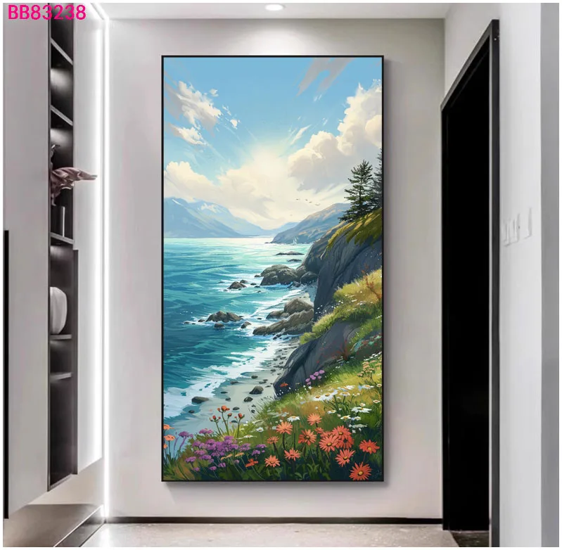 Масляная картина в рамке, 70×100 см или 80×120 см