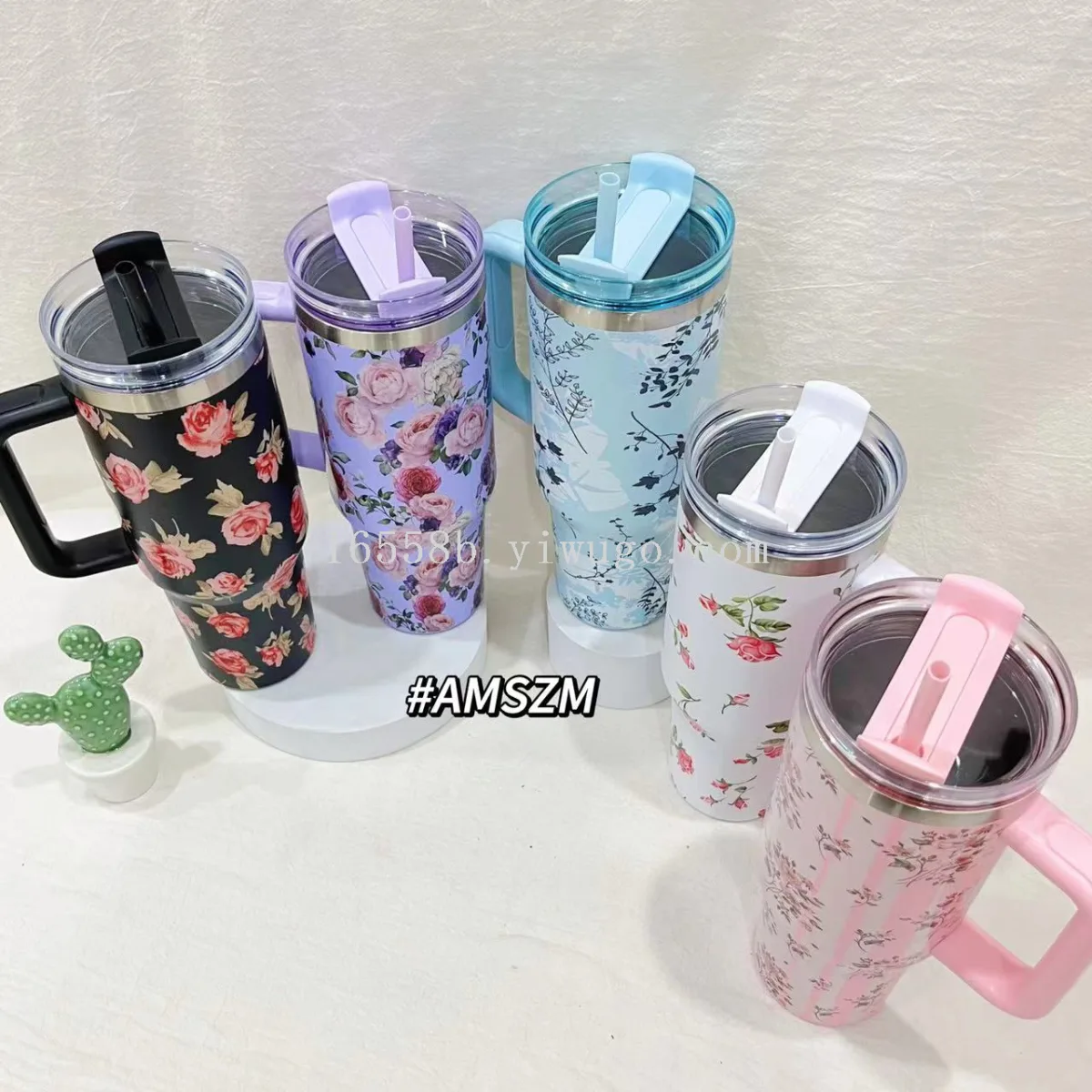 Вакуумный термостакан 40oz из нержавеющей стали 304 с UV-3D печатью