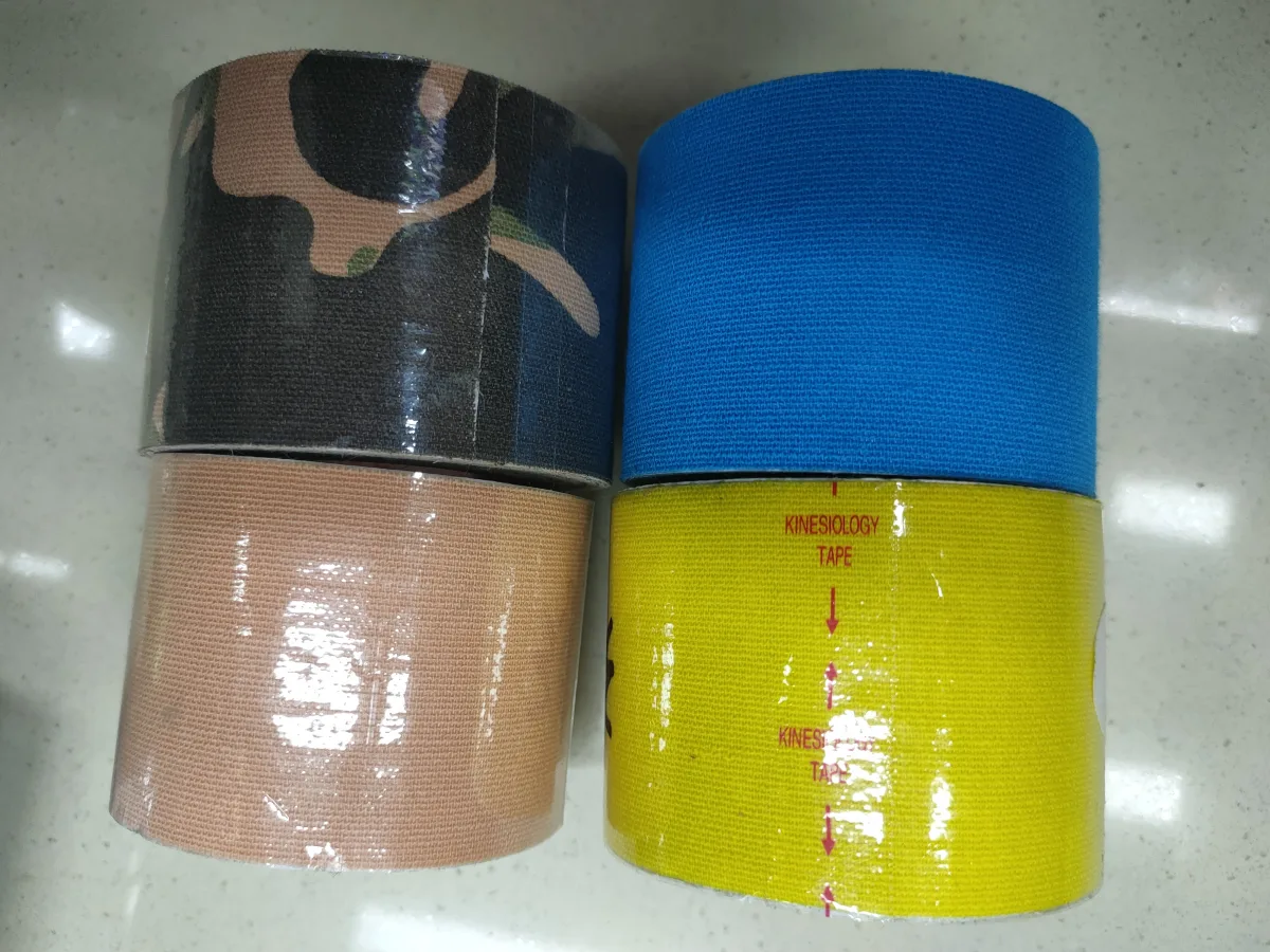 Эластичный кинезиотейп, 2,5 см × 5 м