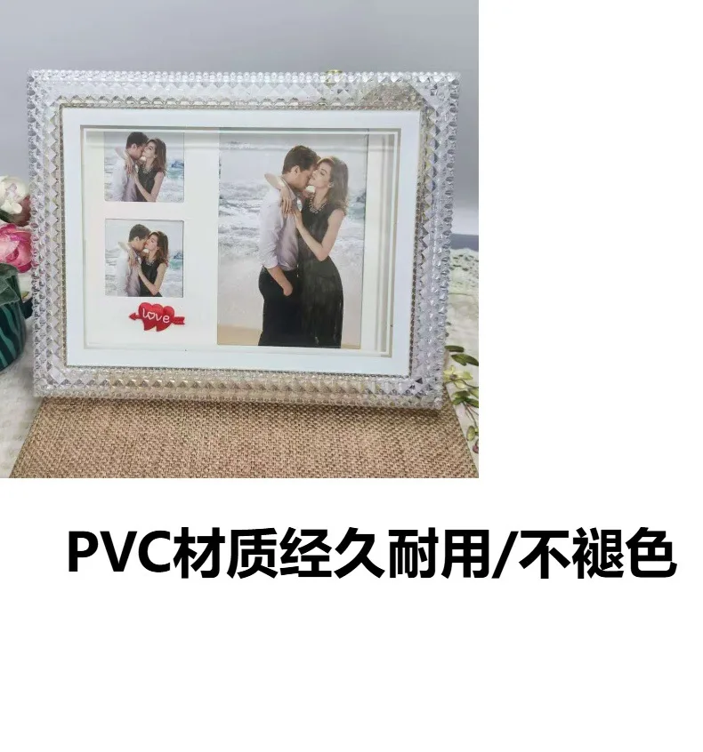 Декоративная фоторамка с подсветкой LED, прямоугольная, 20×25 см