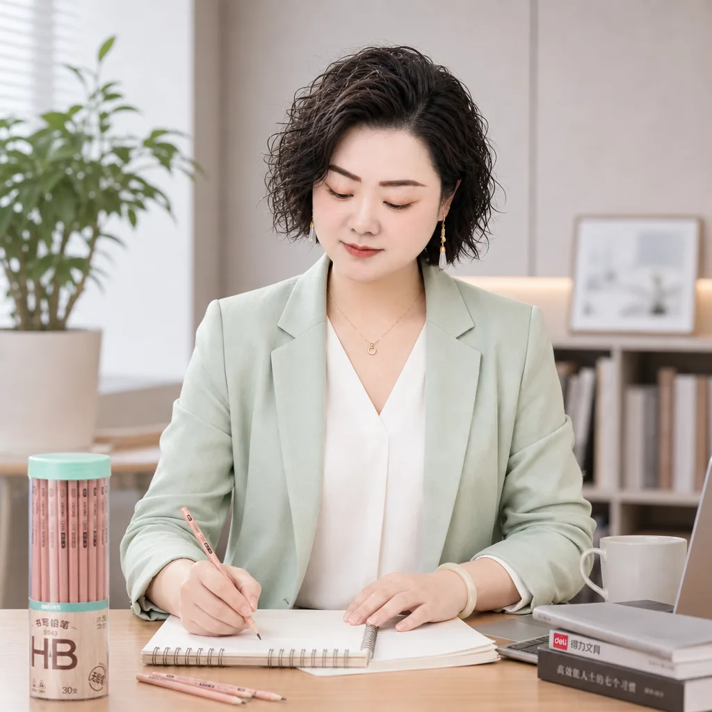 Карандаши чернографитные HB из натурального дерева, 30 шт.