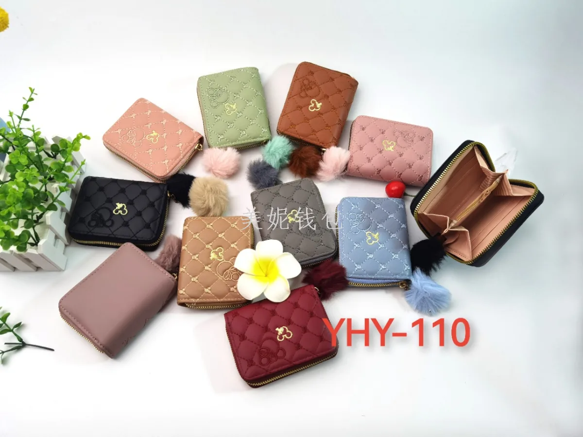 Мини-кошелёк с клапаном на кнопке
