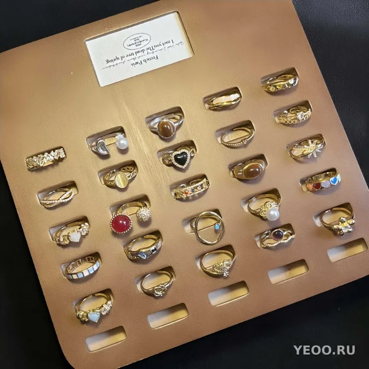 Винтажное кольцо из серебра 925 пробы с эмалью и жемчугом