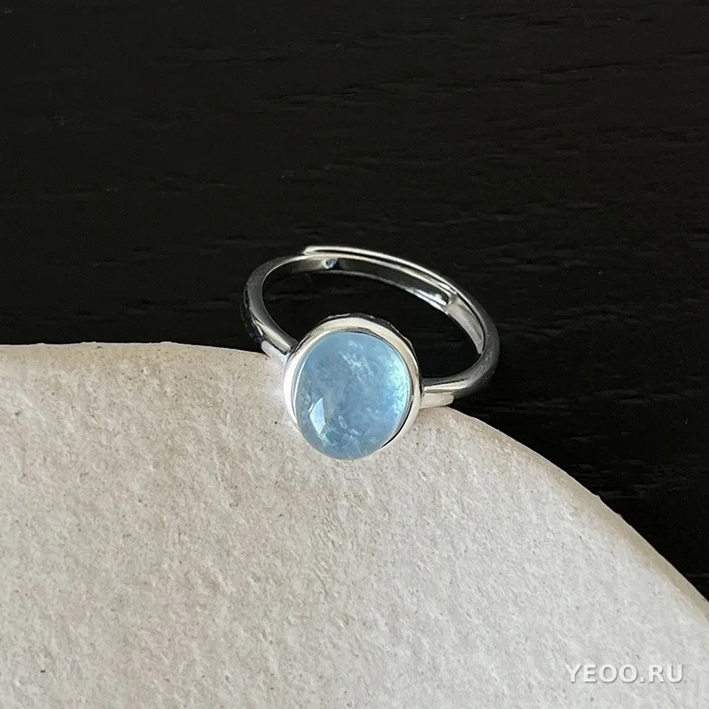 Серебряное кольцо 925 пробы, женское, минималистичный дизайн в стиле Instagram