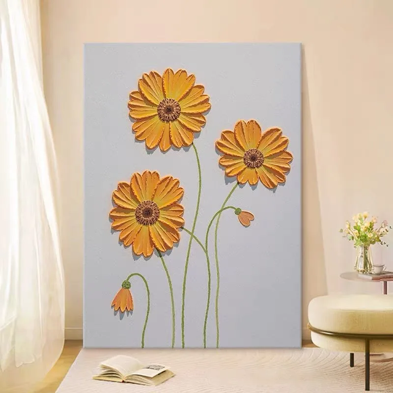 Абстрактная декоративная картина без рамы 50×70 см, 60×90 см или 70×100 см
