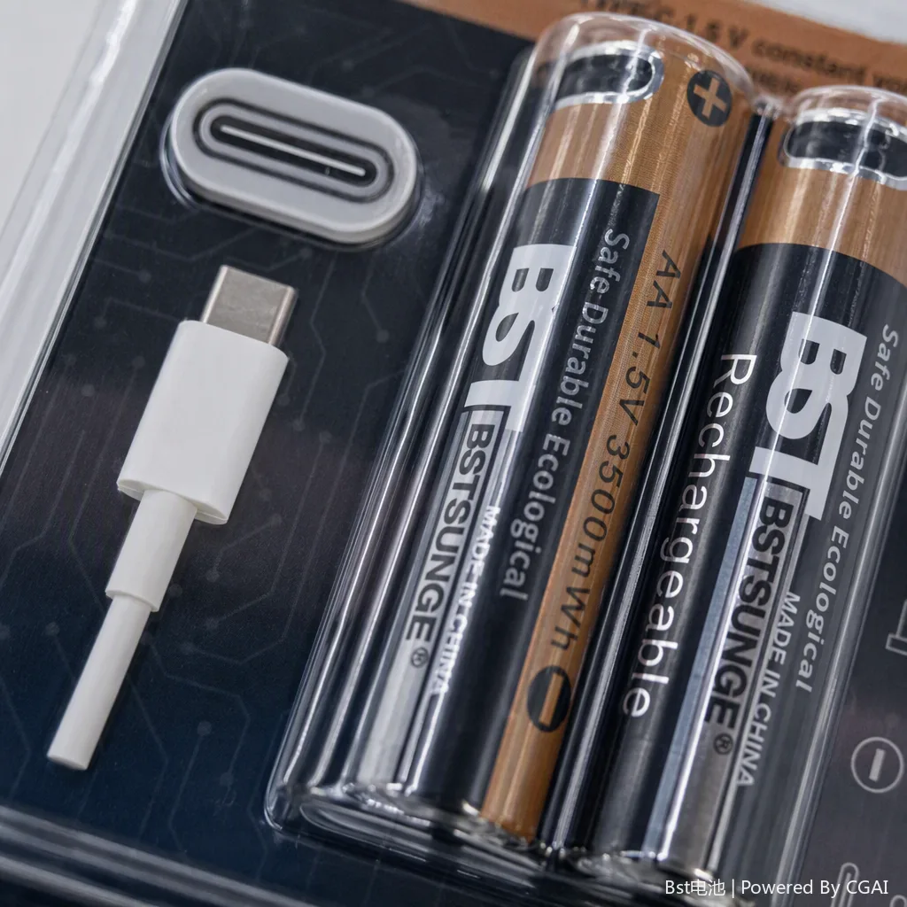 Аккумулятор Li-ion AA 1,5 В 3500 мАч с USB-зарядкой