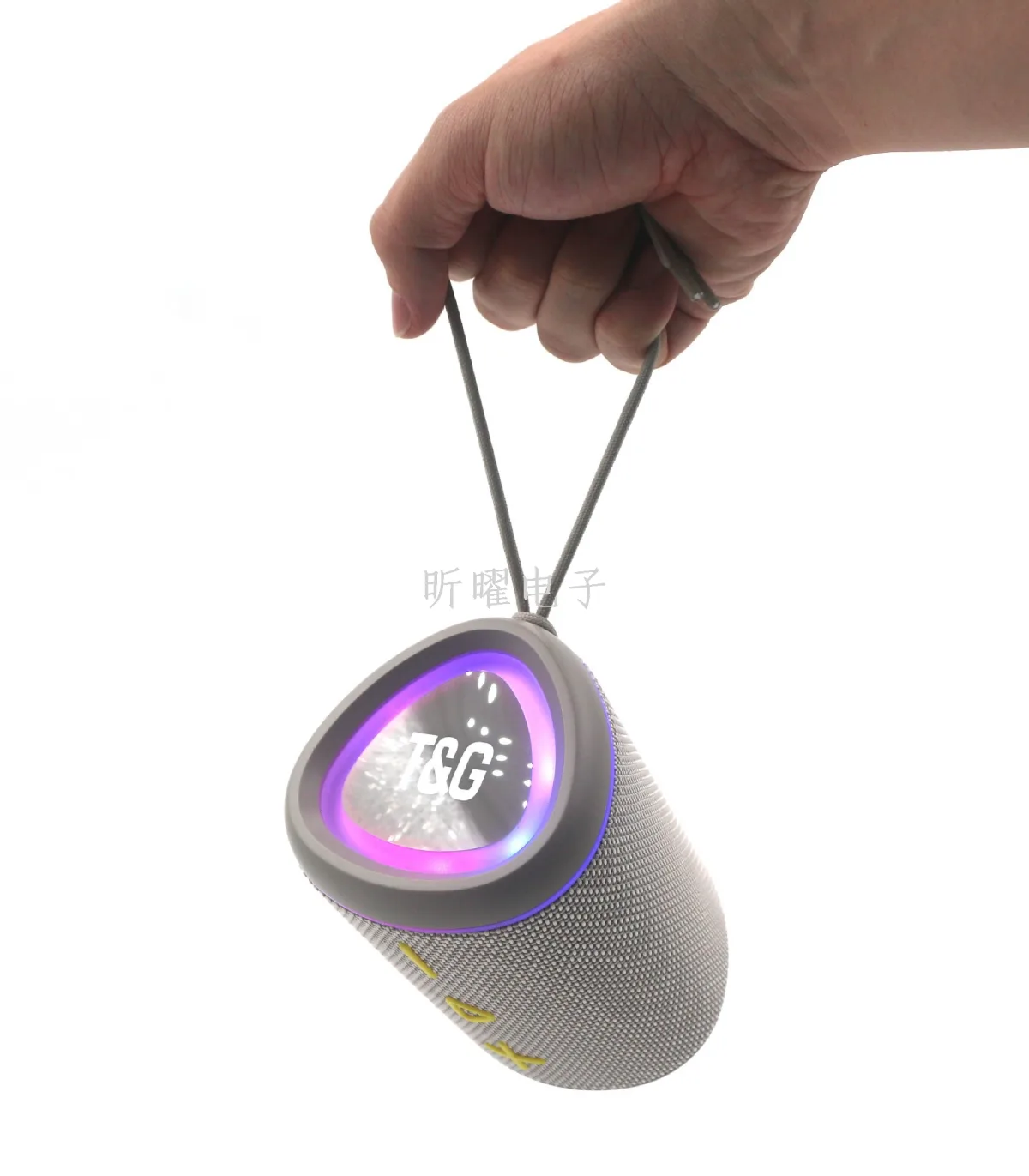 Портативная Bluetooth-колонка TG466 с TWS, FM-радио и LED-подсветкой