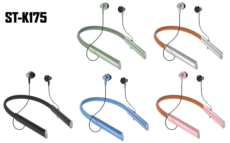 Беспроводные Bluetooth-наушники-«шейные» с функцией глубокого баса