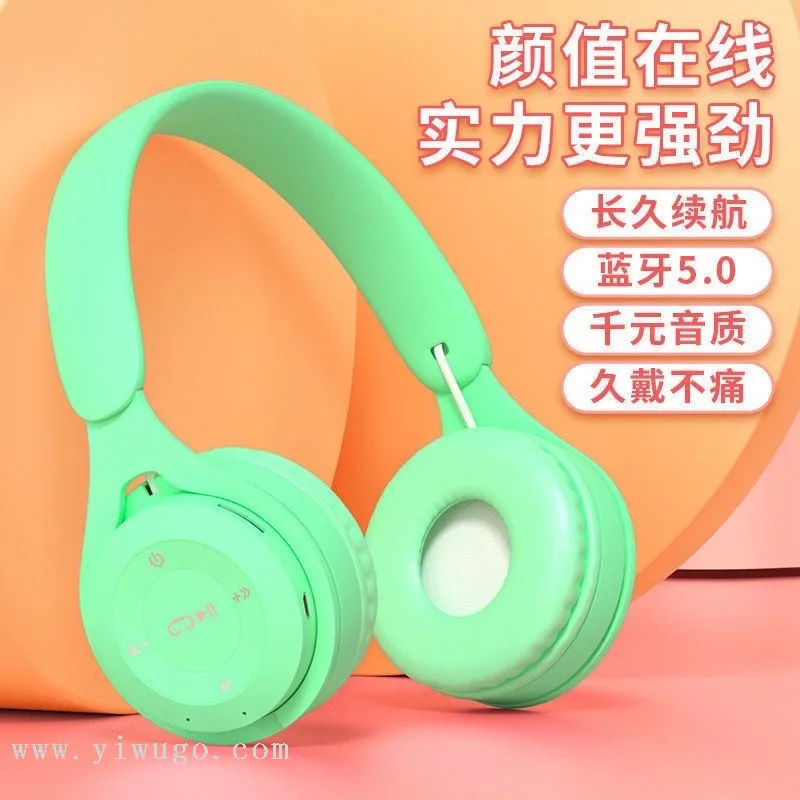 Bluetooth-гарнитура Y08 наушники-наушники с оголовьем, глубокий бас, складные, беспроводные